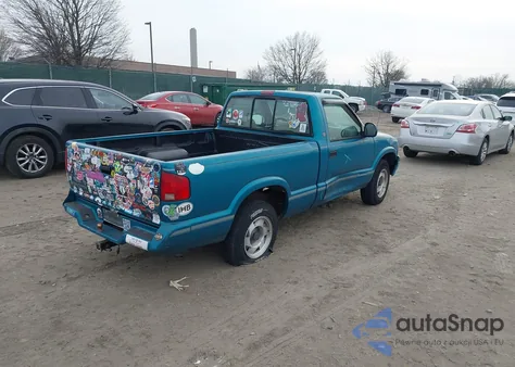 1996 GMC Sonoma z USA, uszkodzony, nr VIN 1GTCS1444T8511601